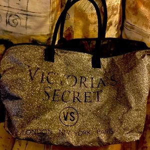 Victoria Secret glittery bag